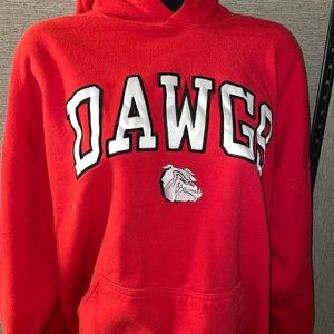 Bull dogs college hoodie